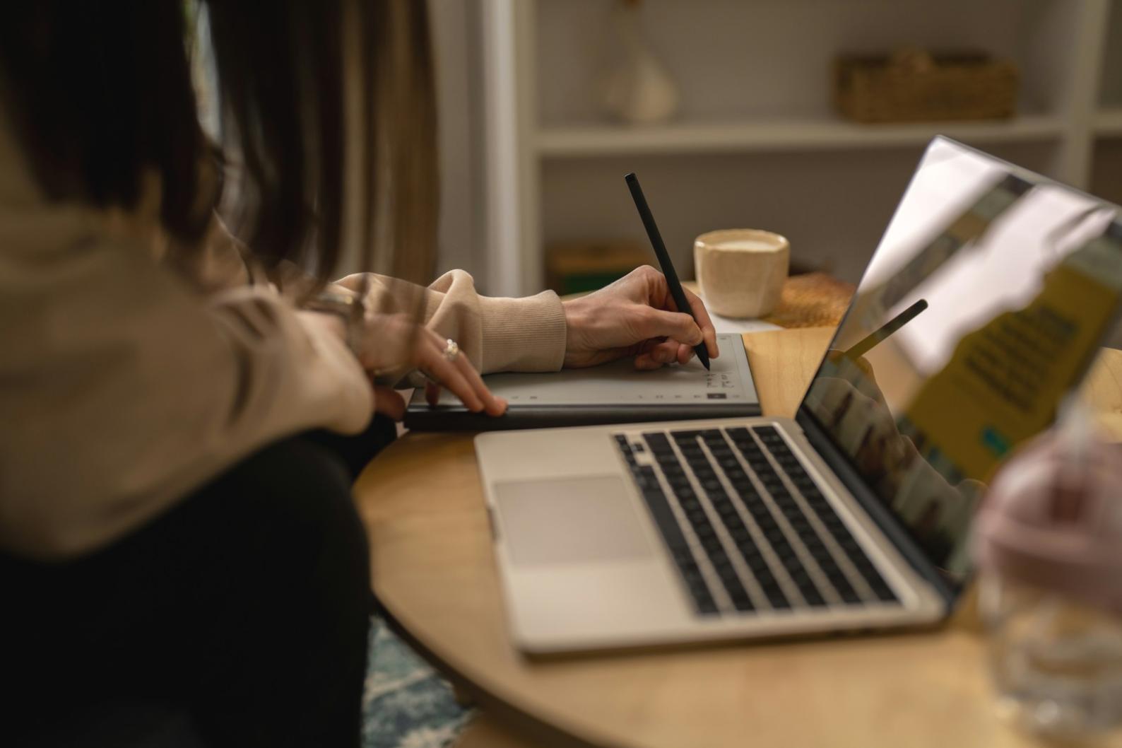 Analyse de données financières sur écran